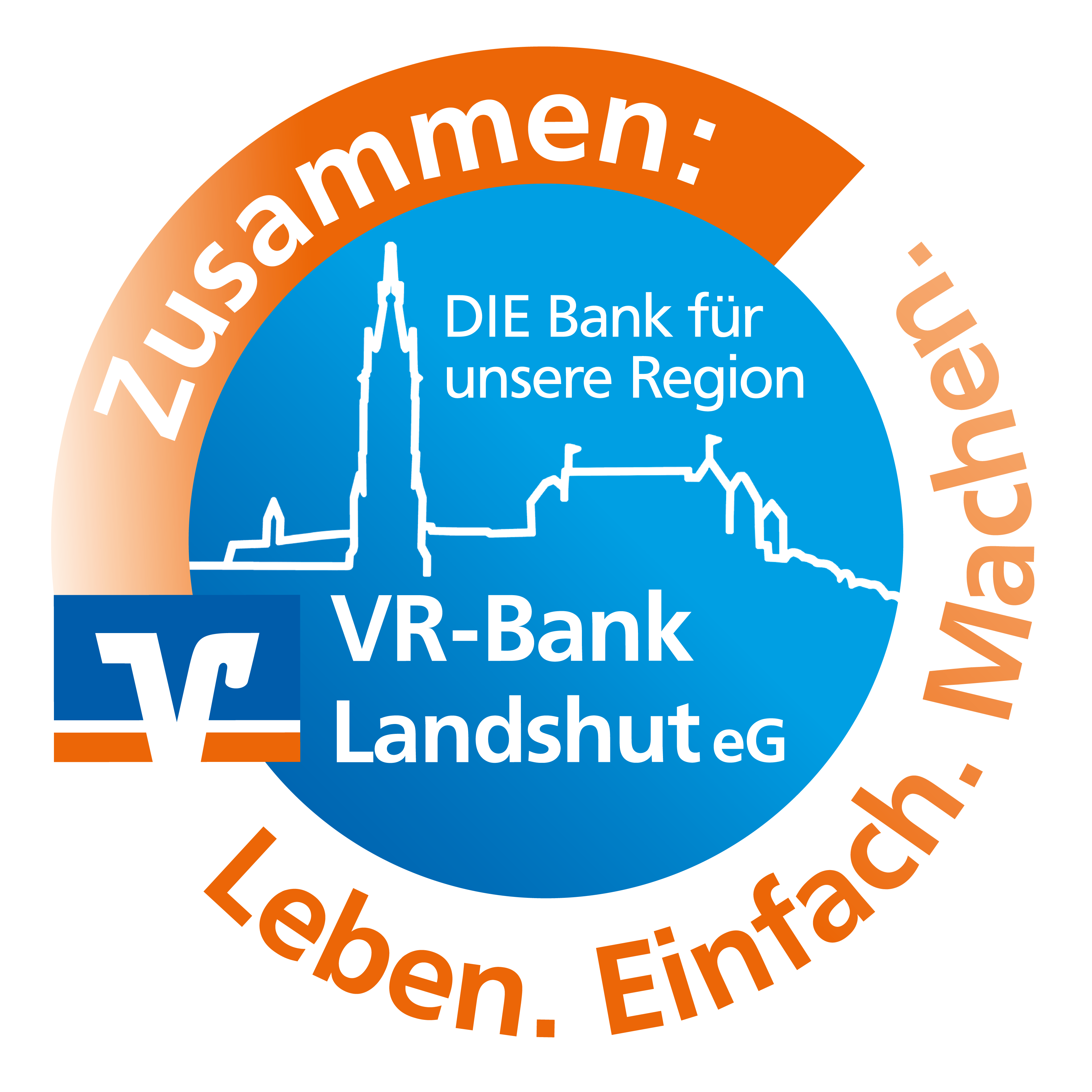 Logo der VR-Bank Landshut eG
